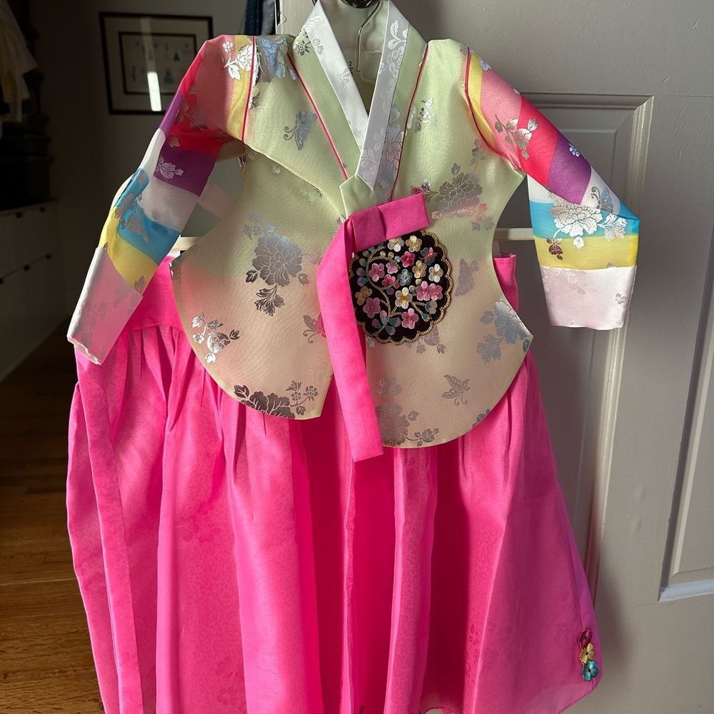 Traditional Korean Girl Hanbok